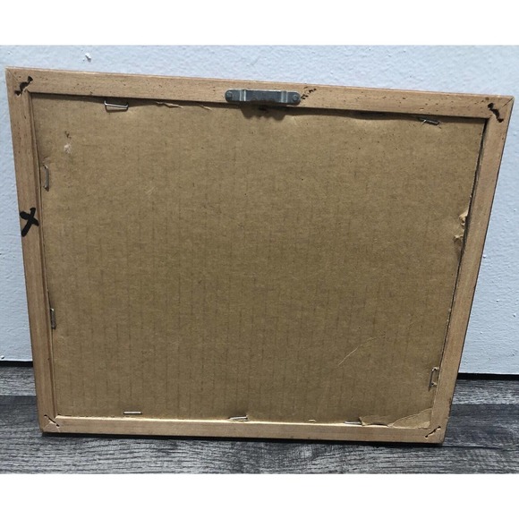 VINTAGE Sea Trout Flies framed print 9”x11” Art - Picture 3 of 4